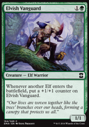 【JPN】《妖精先鋒/Elvish Vanguard》[經典大師]