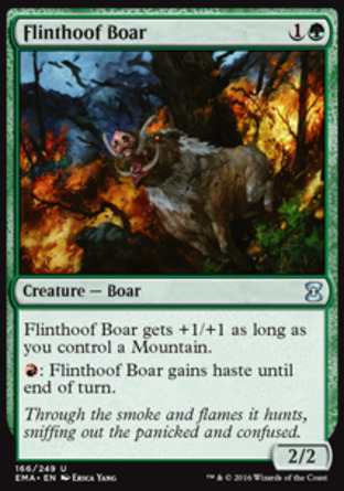 【JPN】《燧蹄野豬/Flinthoof Boar》[經典大師]