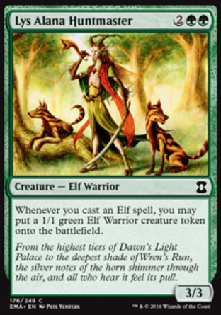 【JPN】《黎撒拉那領獵人/Lys Alana Huntmaster》[經典大師]