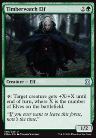【JPN】《巡林妖精/Timberwatch Elf》[經典大師]