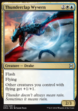 【JPN】《雷鳴蜿龍/Thunderclap Wyvern》[經典大師]