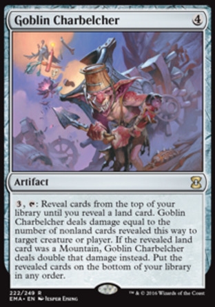 【JPN】《鬼怪噴火砲/Goblin Charbelcher》[經典大師]