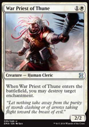 【JPN】《圖恩戰僧/War Priest of Thune》[經典大師]