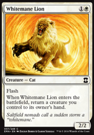 【JPN】《白鬃獅/Whitemane Lion》[經典大師]