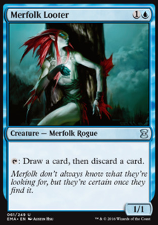【JPN】《掠奪人魚/Merfolk Looter》[經典大師]