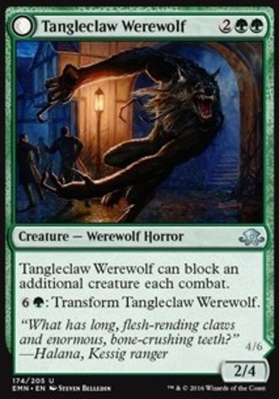 【JPN】《曲爪狼人/Tangleclaw Werewolf》[異月傳奇]