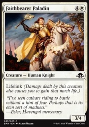 【JPN】《秉信神聖武士/Faithbearer Paladin》[異月傳奇]