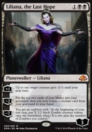 【JPN】《最終救星莉蓮娜/Liliana, the Last Hope》[異月傳奇]