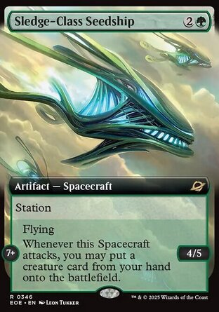 【ENG】《非錘級殖種船/Sledge-Class Seedship》[虛空邊域]