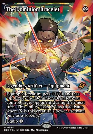 【JPN】 ☆Foil☆ 《統御臂環/The Dominion Bracelet》[虛空邊域]