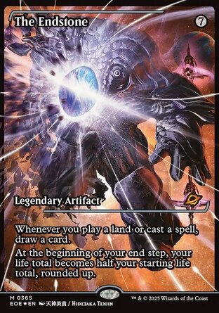 【JPN】 ☆Foil☆ 《終末石/The Endstone》[虛空邊域]