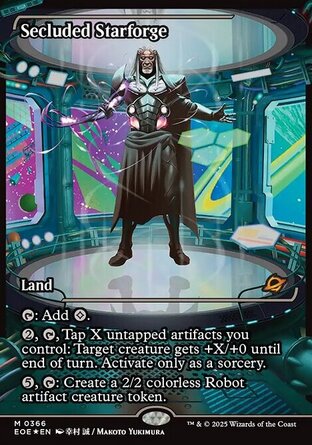 【JPN】 ☆Foil☆ 《遠僻星爐/Secluded Starforge》[虛空邊域]