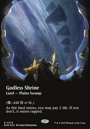 【ENG】 ☆Foil☆ 《無神祭祠/Godless Shrine》[虛空邊域]