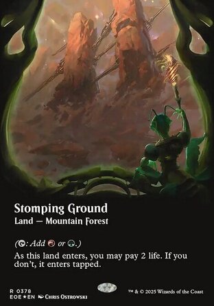 【ENG】 ☆Foil☆ 《晃動大地/Stomping Ground》[虛空邊域]