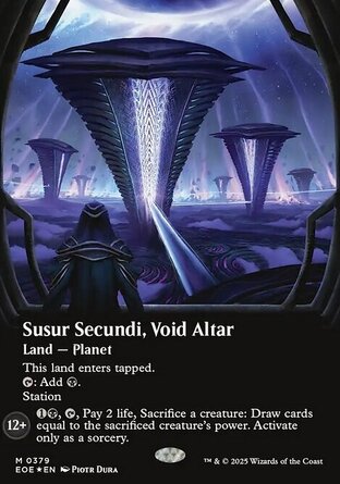【ENG】 ☆Foil☆ 《空洞祭星蘇述塞孔/Susur Secundi, Void Altar》[虛空邊域]
