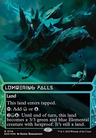 【ENG】 ☆Foil☆ 《林木瀑布/Lumbering Falls》[星辰場景]