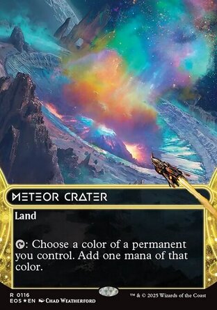 【ENG】 ☆Foil☆ 《隕石坑/Meteor Crater》[星辰場景]