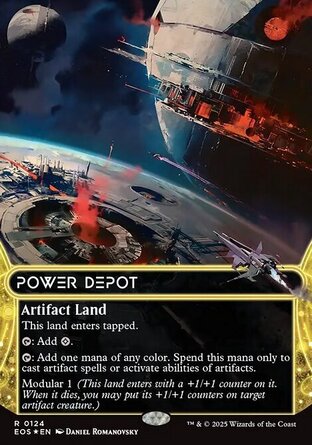 【ENG】 ☆Foil☆ 《貯能所/Power Depot》[星辰場景]