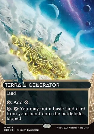【ENG】 ☆Foil☆ 《領地增生器/Terrain Generator》[星辰場景]