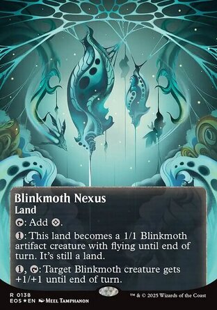 【ENG】 ☆Foil☆ 《光蛾連結點/Blinkmoth Nexus》[星辰場景]