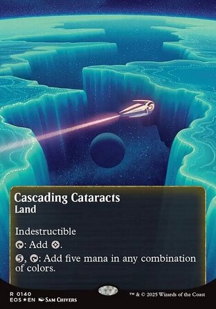 【ENG】 ☆Foil☆ 《飛流巨瀑/Cascading Cataracts》[星辰場景]
