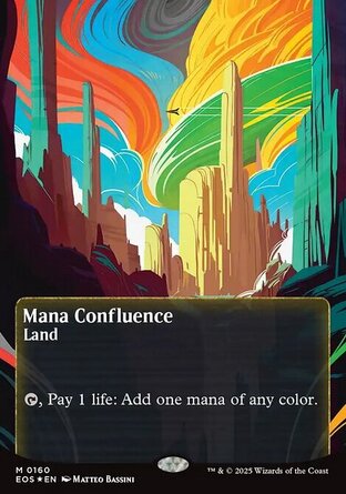 【ENG】 ☆Foil☆ 《魔力聚流/Mana Confluence》[星辰場景]