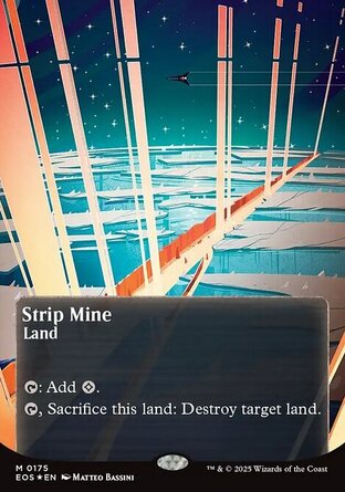 【ENG】 ☆Foil☆ 《廢礦/Strip Mine》[星辰場景]