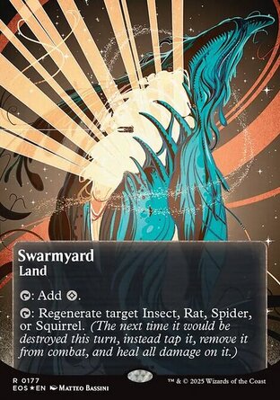 【ENG】 ☆Foil☆ 《暴群墓場/Swarmyard》[星辰場景]
