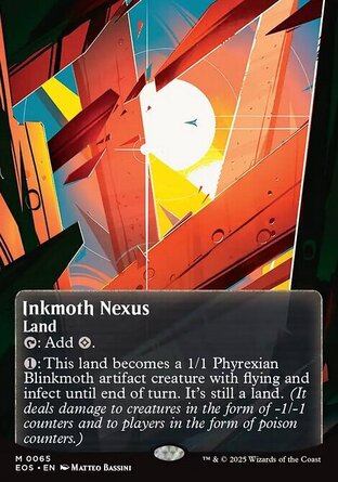 【ENG】《墨蛾連結點/Inkmoth Nexus》[星辰場景]