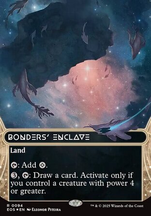 【ENG】 ☆Foil☆ 《持絆人秘境/Bonders' Enclave》[星辰場景]