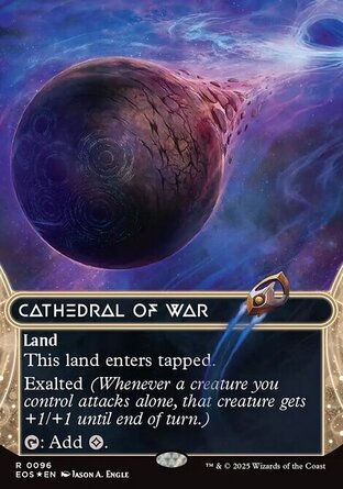 【ENG】 ☆Foil☆ 《戰事聖堂/Cathedral of War》[星辰場景]
