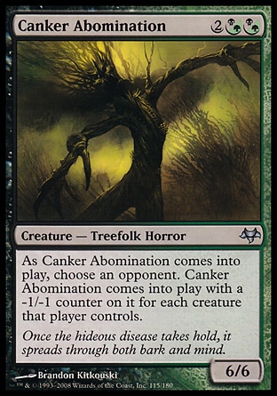 【JPN】《潰瘍憎恨獸/Canker Abomination》[暮光]