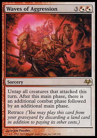 【JPN】 ☆Foil☆ 《侵略浪潮/Waves of Aggression》[暮光]〔SP〕