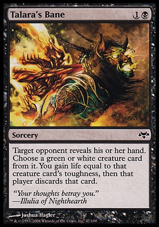 【JPN】《塔蘿拉的禁咒/Talara's Bane》[暮光]