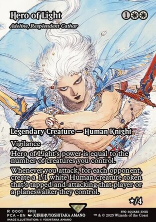 【ENG】《華輝護教軍艾德琳/Adeline, Resplendent Cathar》[太空戰士：歷代傳承]