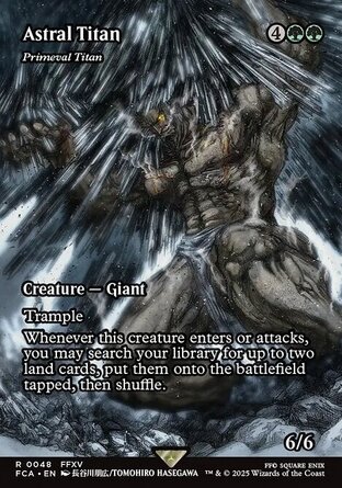 【ENG】 ☆Foil☆ 《太古泰坦/Primeval Titan》[太空戰士：歷代傳承]