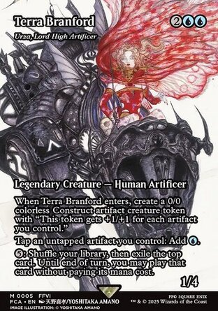 【ENG】《鑄物勳爵克撒/Urza, Lord High Artificer》[太空戰士：歷代傳承]