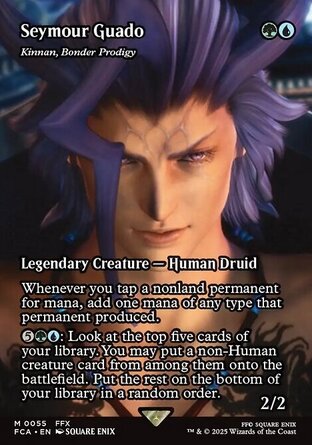 【ENG】 ☆Foil☆ 《持絆逸才季寧/Kinnan, Bonder Prodigy》[太空戰士：歷代傳承]