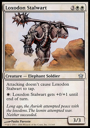 【JPN】《象族壯漢/Loxodon Stalwart》[五色曙光]