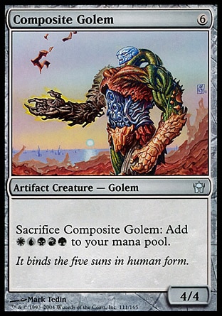 【JPN】《拼組魔像/Composite Golem》[五色曙光]