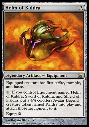 【JPN】《卡爾札之盔/Helm of Kaldra》[五色曙光]