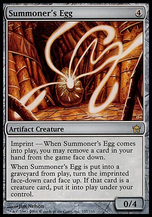 【JPN】《召喚師封卵/Summoner's Egg》[五色曙光]