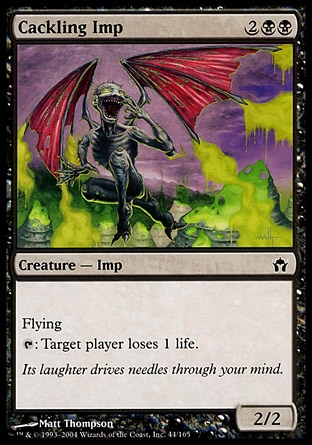 【JPN】《尖笑小惡魔/Cackling Imp》[五色曙光]
