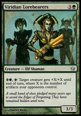 【JPN】《暗碧族史家/Viridian Lorebearers》[五色曙光]