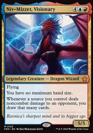 【ENG】《遠見尼米捷/Niv-Mizzet, Visionary》[基石構築]