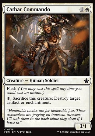 【ENG】《護教軍突擊兵/Cathar Commando》[基石構築]
