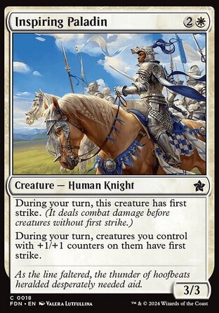 【ENG】《勵志神聖武士/Inspiring Paladin》[基石構築]