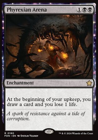 【ENG】《非瑞克西亞鬥技場/Phyrexian Arena》[基石構築]