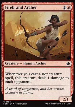 【ENG】《焰箭弓手/Firebrand Archer》[基石構築]