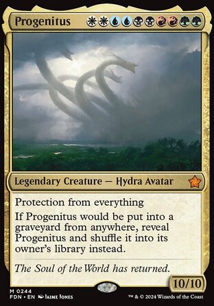 【ENG】《祖神獸/Progenitus》[基石構築]